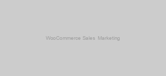 WooCommerce Sales & Marketing